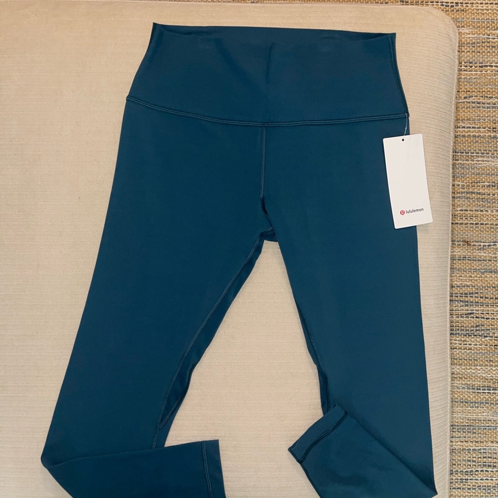Lululemon Athletica Teal (greenish/blue) Leggings High Waist Align HR Pant 28 in